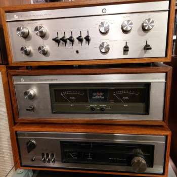 LUXMAN Anlage 2 Teile Japan 1974 High End